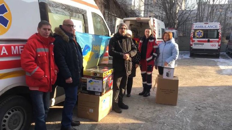Generators and heaters for hospitals of Luhansk region